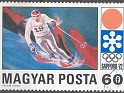 Hungary - 1971 - Sports - 60 F - Multicolor - Hungary, Sports, Olympics - Edifil 2115 - Sapporo Winter Olympics Ski - 0